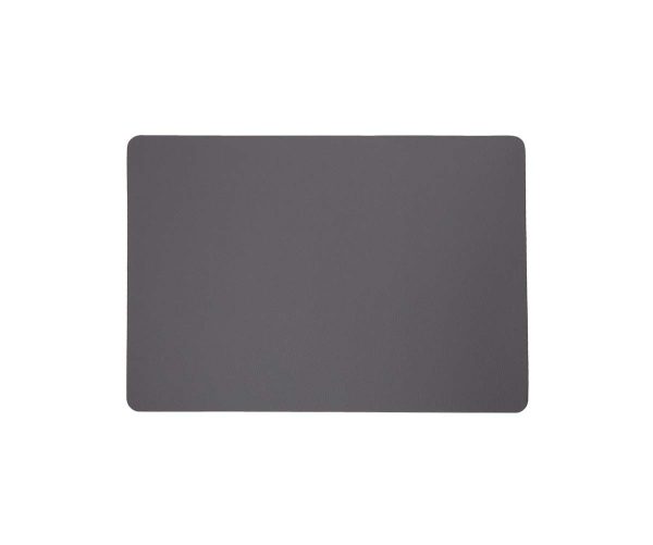 Placemat Rechthoek Donkergrijs Roze 1