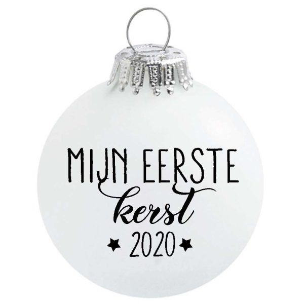 mijn eerste kerst kerstbal