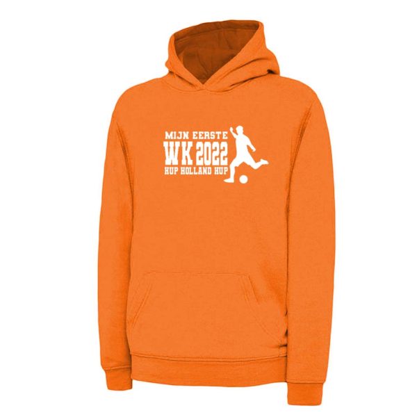 mijn eerste wk voetballer hoodie 1