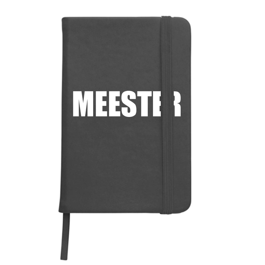 notitieboekje meester 1