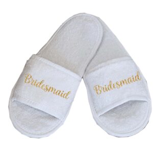 slippers bridesmaid