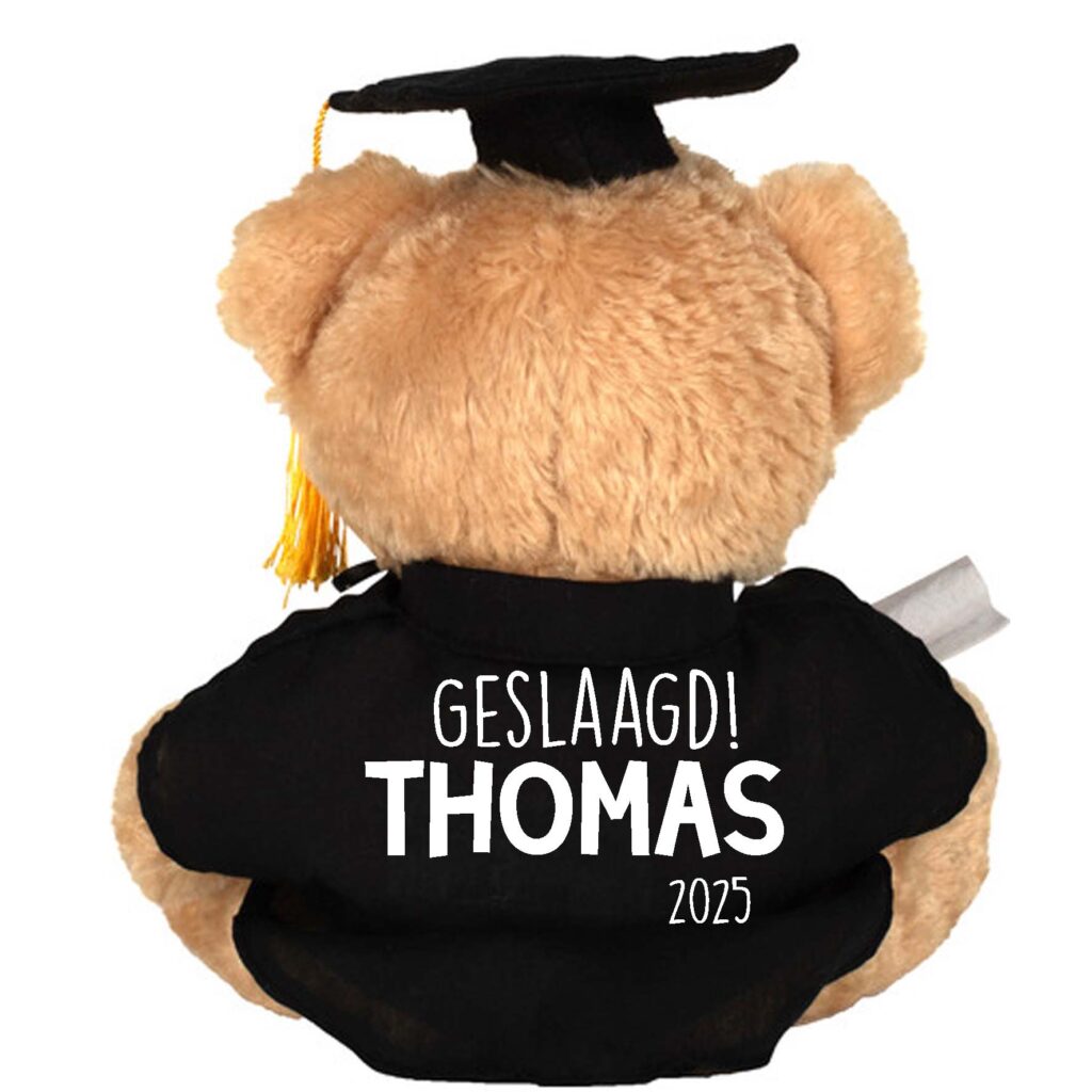 geslaagd beer jongens