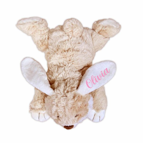 Knuffel konijn met eigen tekst - Afbeelding 2