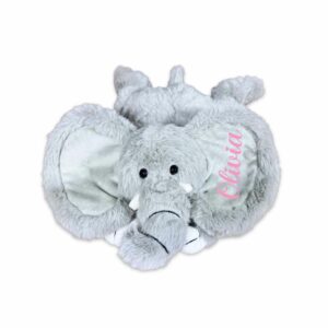 Knuffel olifant met eigen tekst