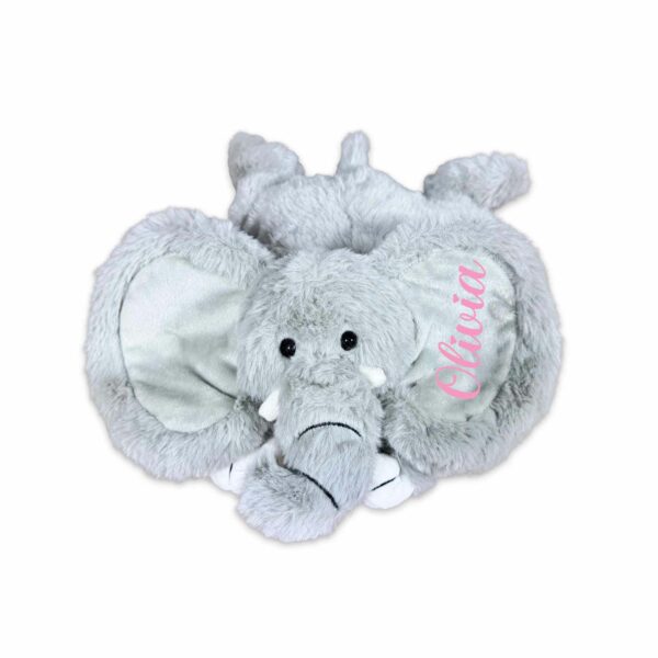 Knuffel olifant met eigen tekst