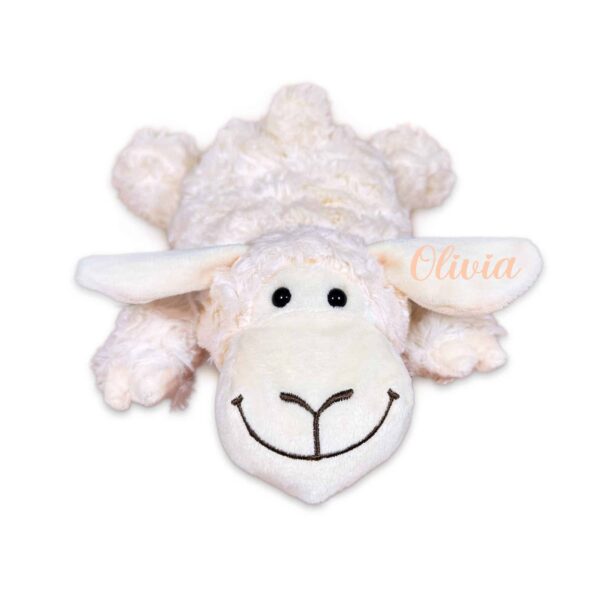 Knuffel schaap met eigen tekst - Afbeelding 4